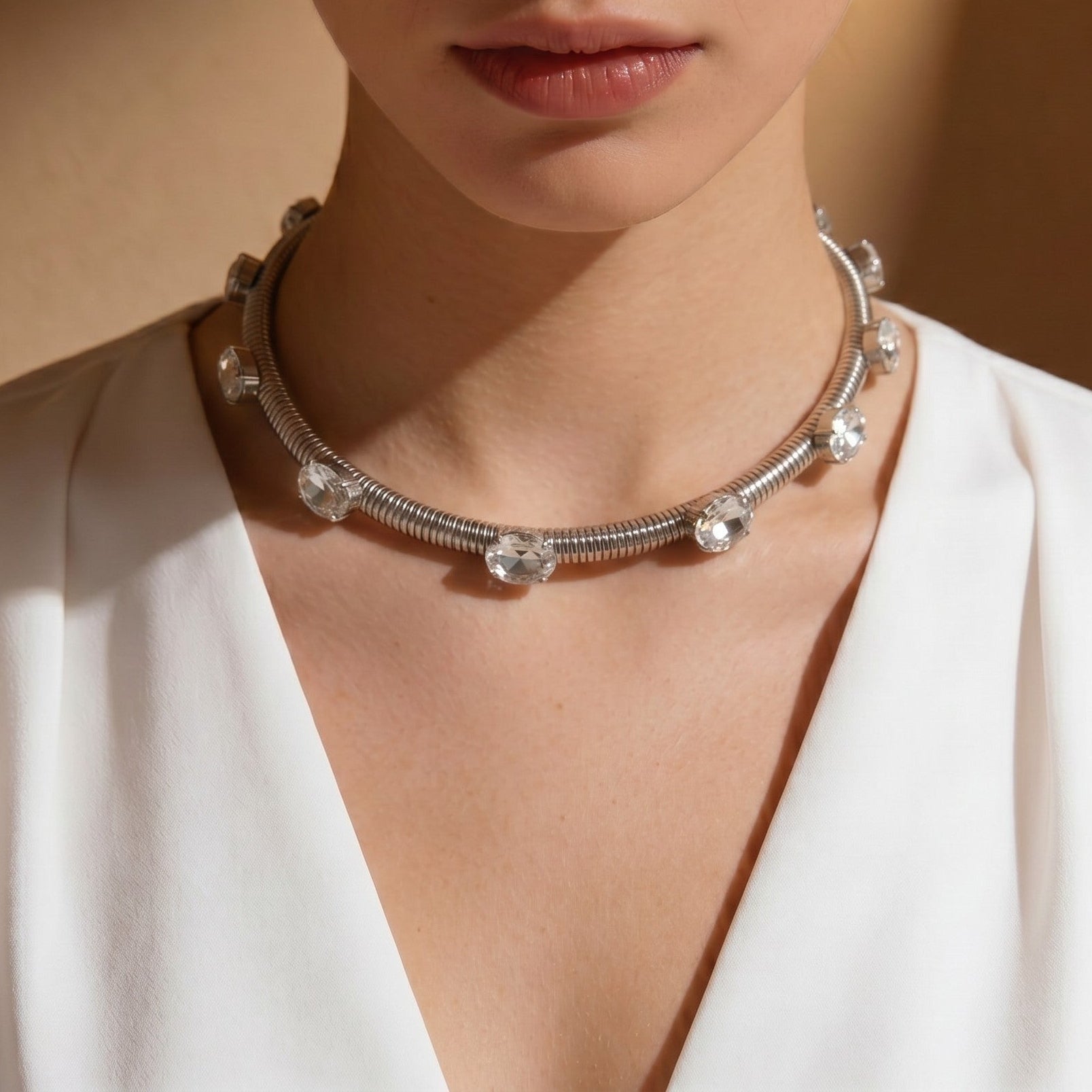 Set choker e bracciale Luce del Mattino