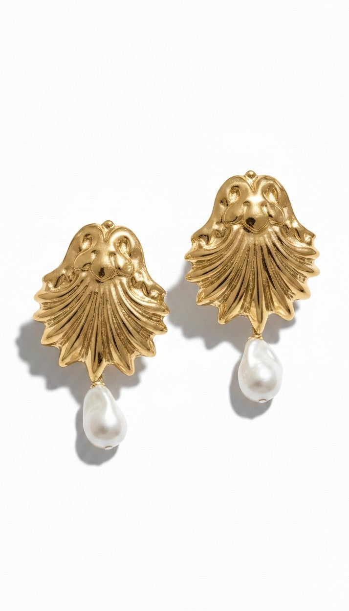 Orecchini linea Gilded Greece modello Corinto