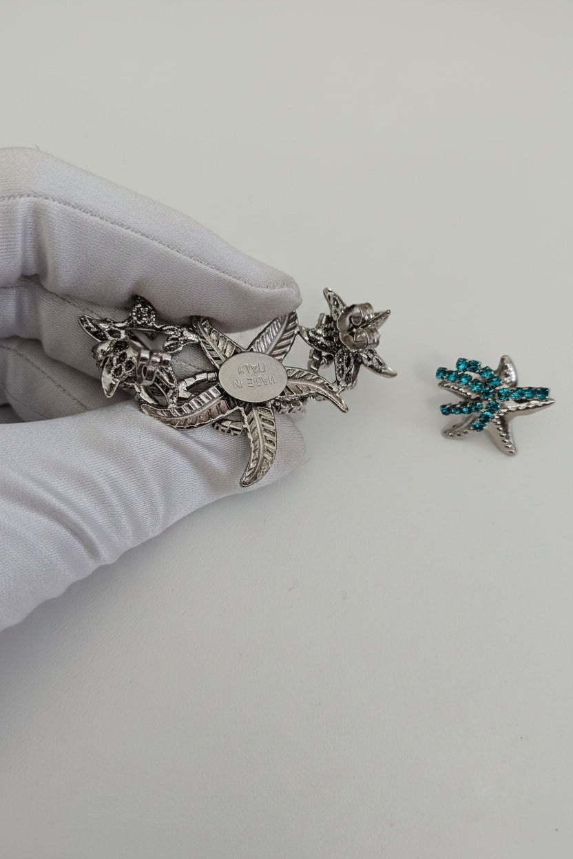 Completo earcuff e orecchino Stelle Marine