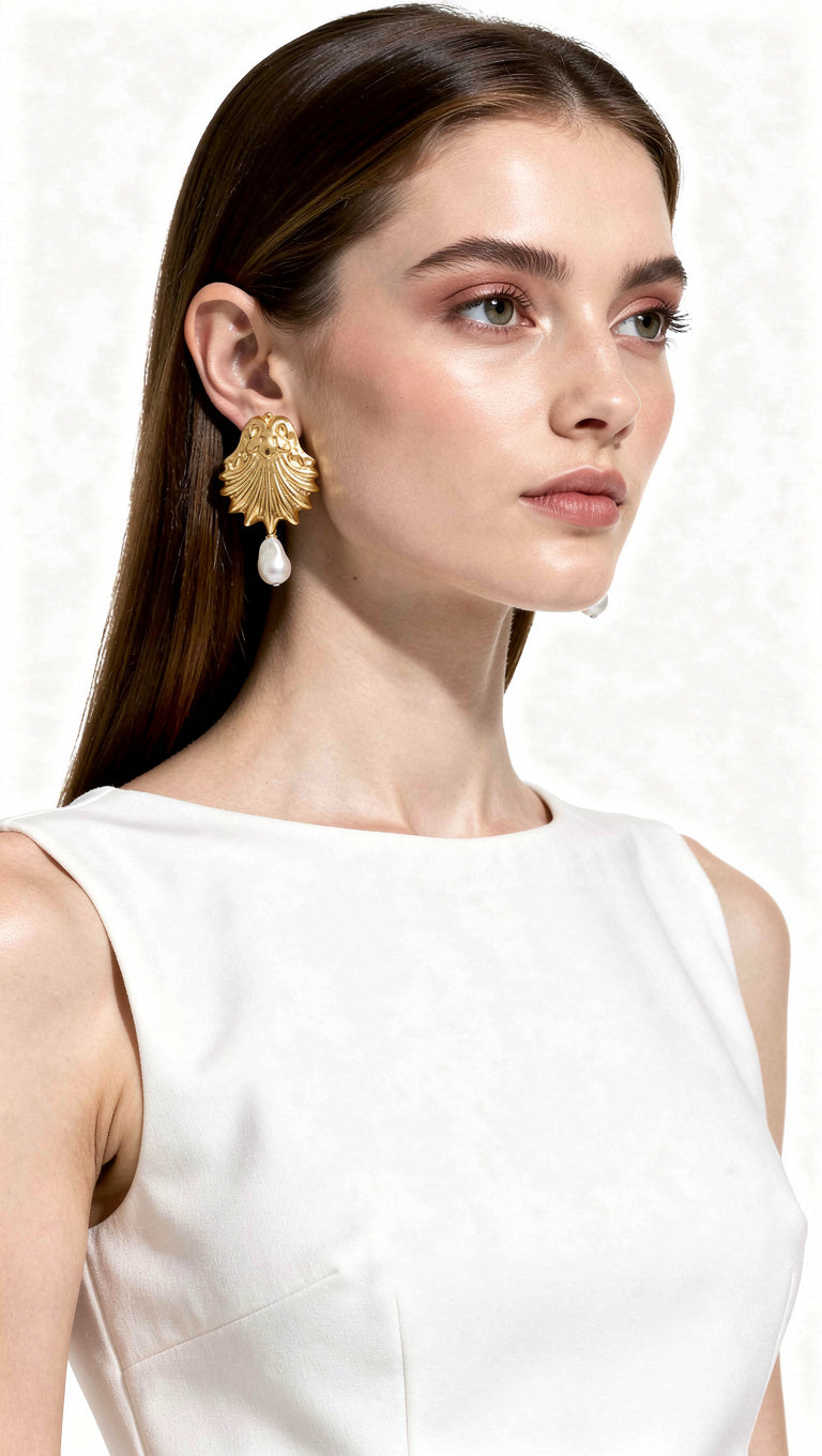 Orecchini linea Gilded Greece modello Corinto