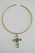Collana croce Esmeralda