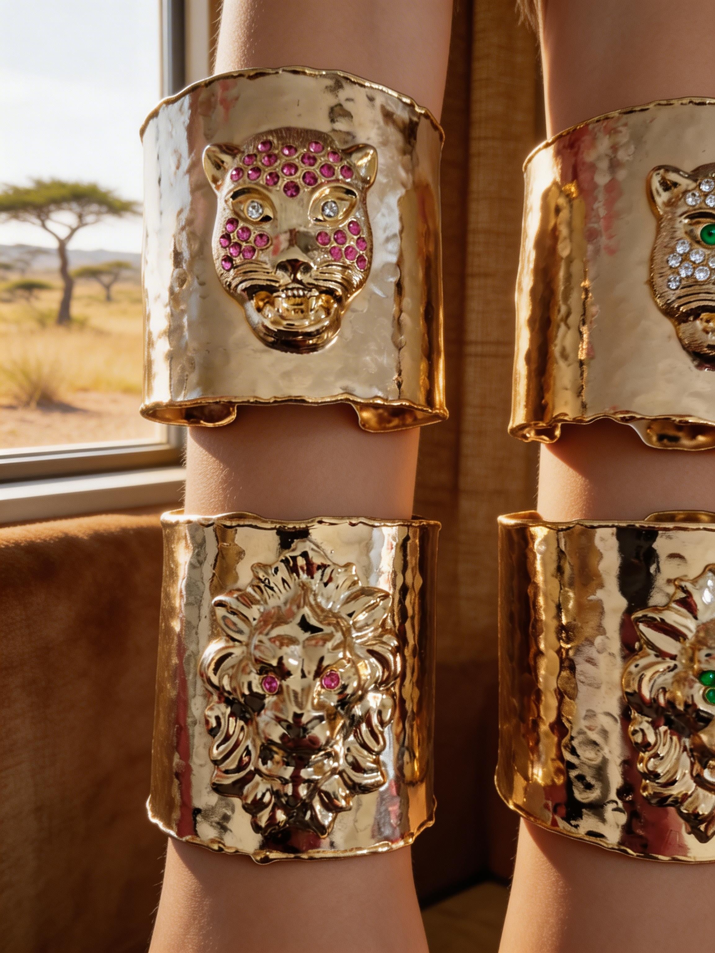 Orecchini Leone Collezione Savana