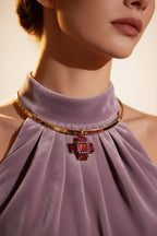 Choker con croce Lilian