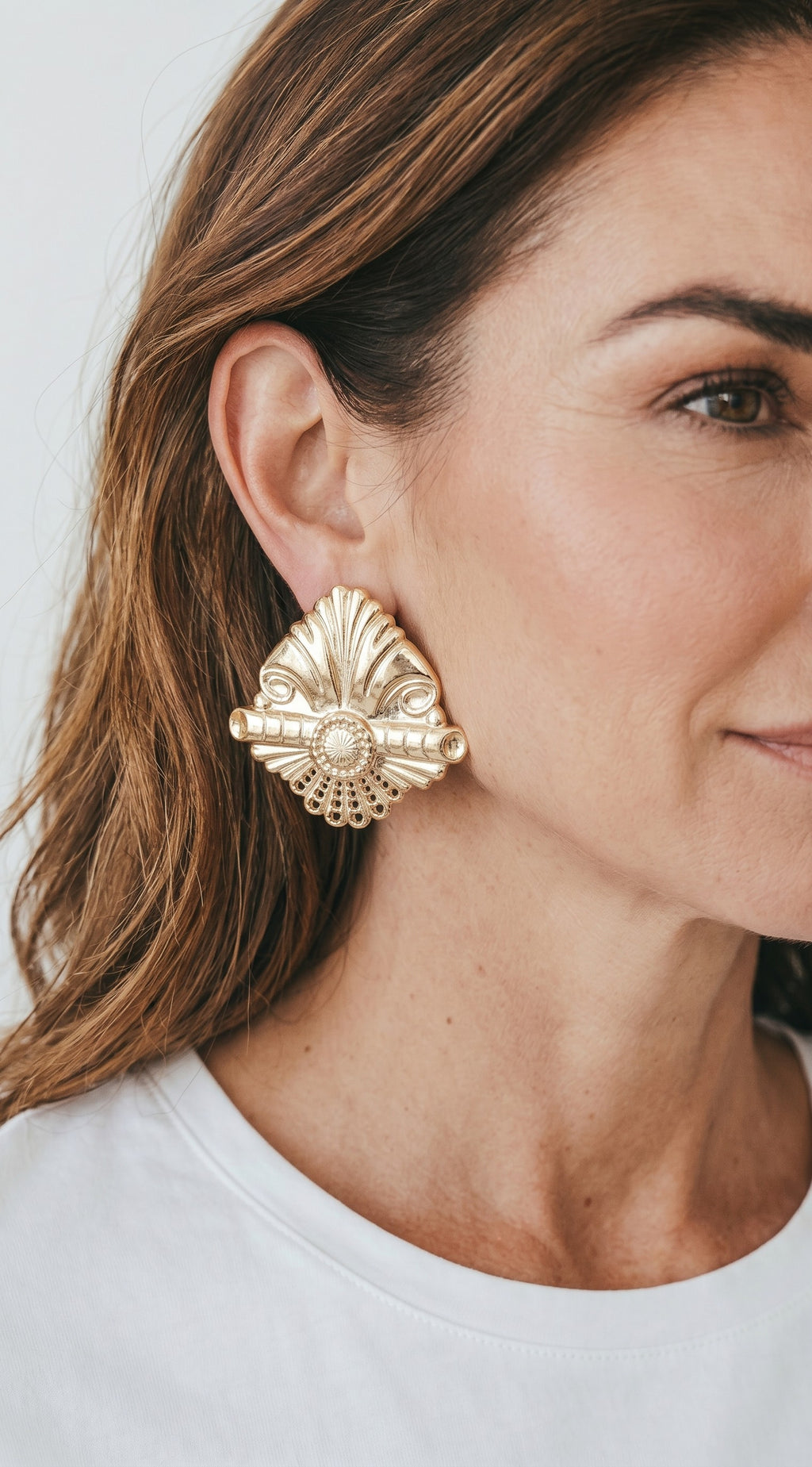 Orecchini linea Gilded Greece modello Cleo
