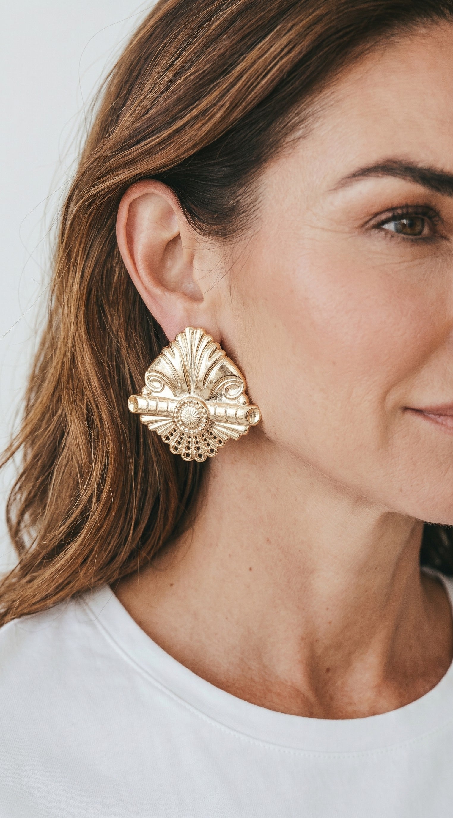 Orecchini linea Gilded Greece modello Cleo