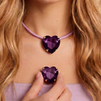 Ciondolo Love con collarino magnetico