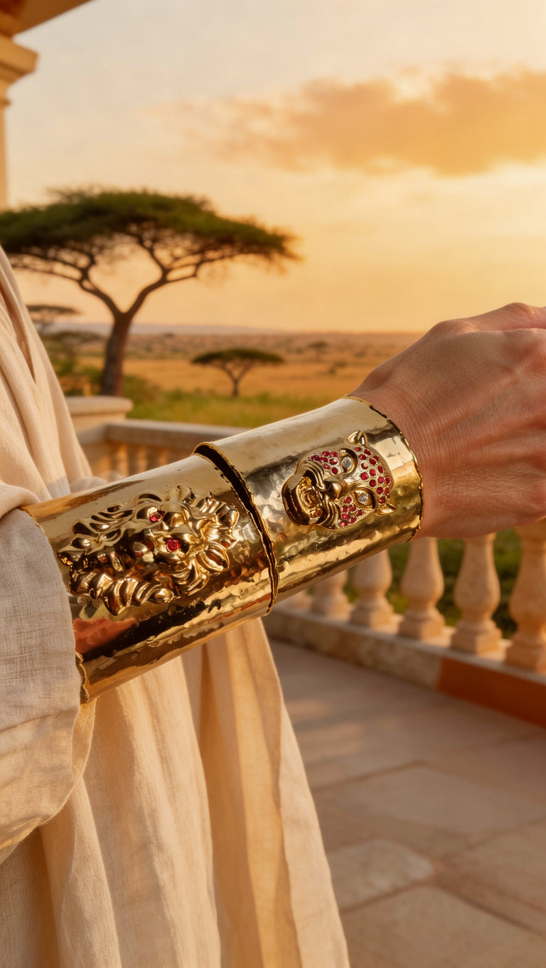 Orecchini Leone Collezione Savana