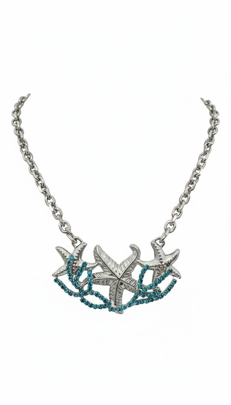 Completo earcuff e orecchino Stelle Marine