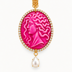 Cammeo Medusa Fucsia