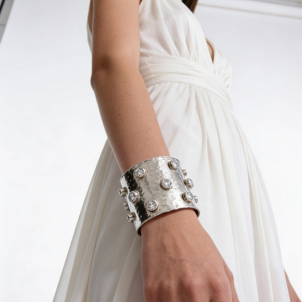 Bracciale con zirconi Elettra