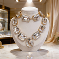 Parure due collane Crystal
