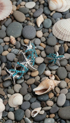Completo earcuff e orecchino Stelle Marine