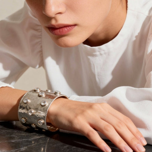 Bracciale con zirconi Elettra