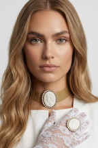 Choker con cammeo Medusa