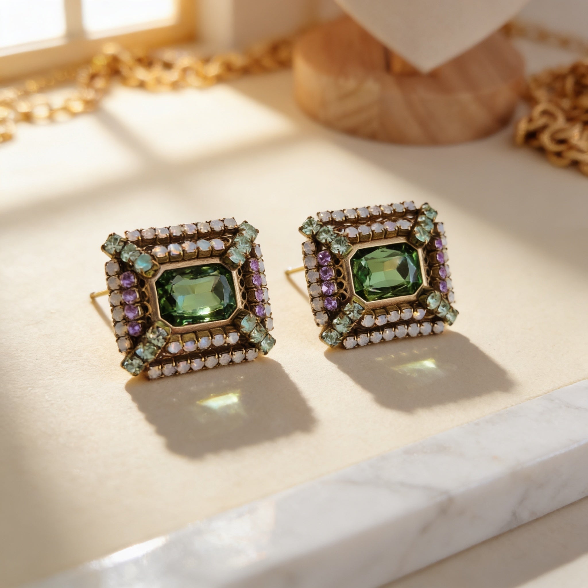 Parure anello e orecchini Bubbles