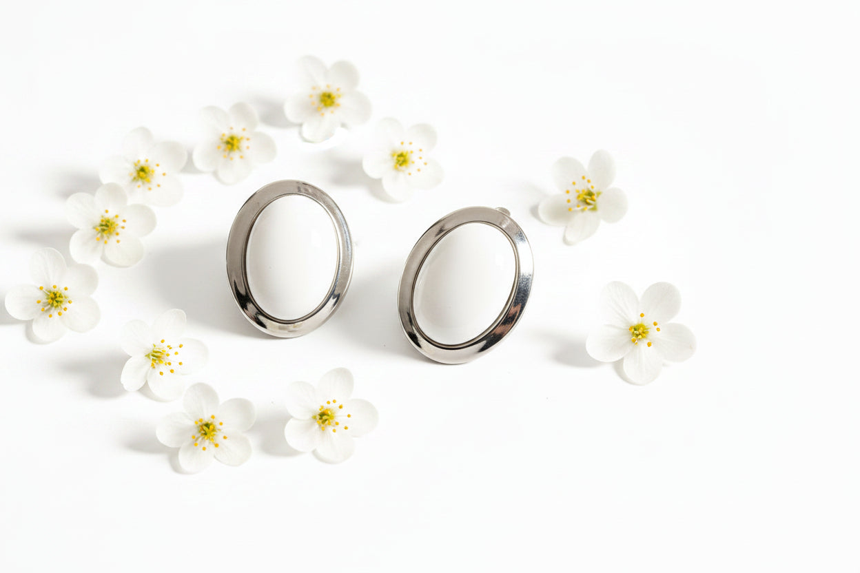 Orecchini White