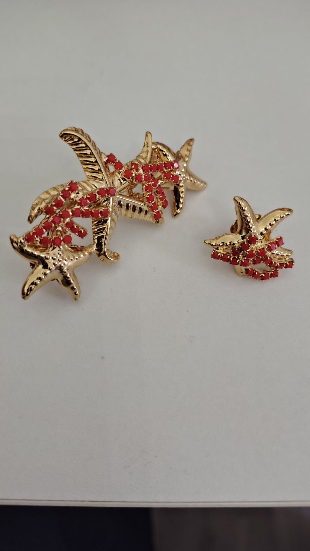 Completo earcuff e orecchino Stelle Marine
