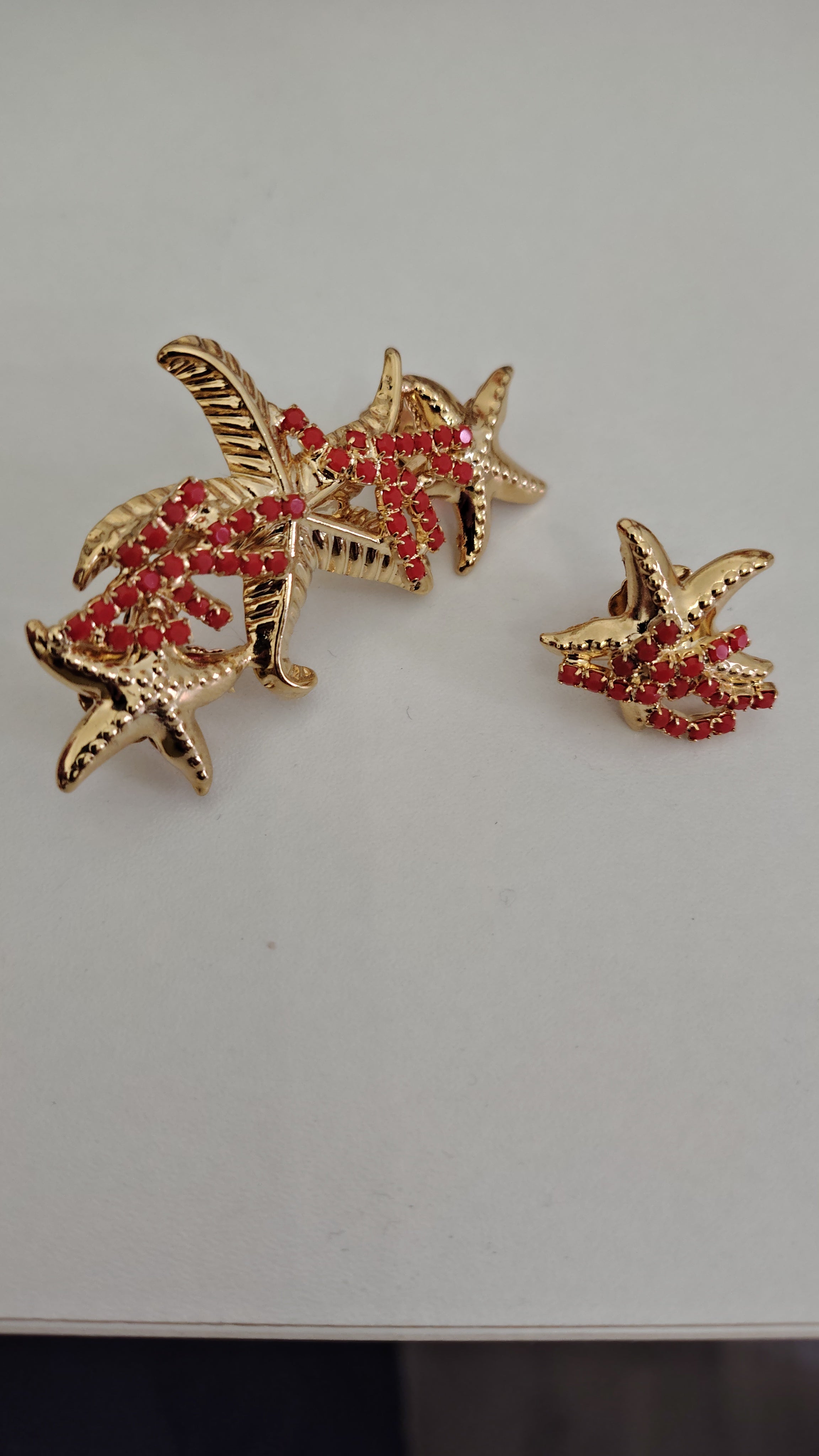 Completo earcuff e orecchino Stelle Marine