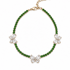 Choker farfalle in  e zirconi  Crisalide
