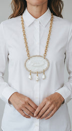 Cammeo Sirena Bianco
