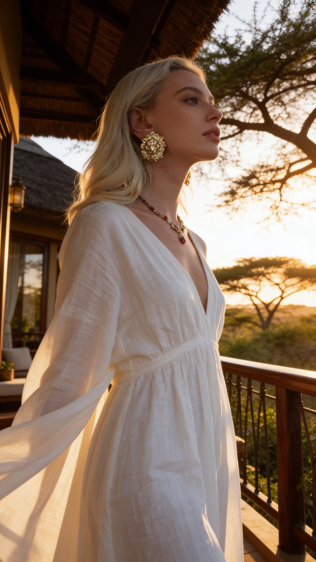 Orecchini Leone Collezione Savana