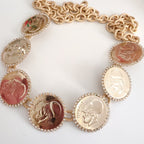Collana monete Pleriche