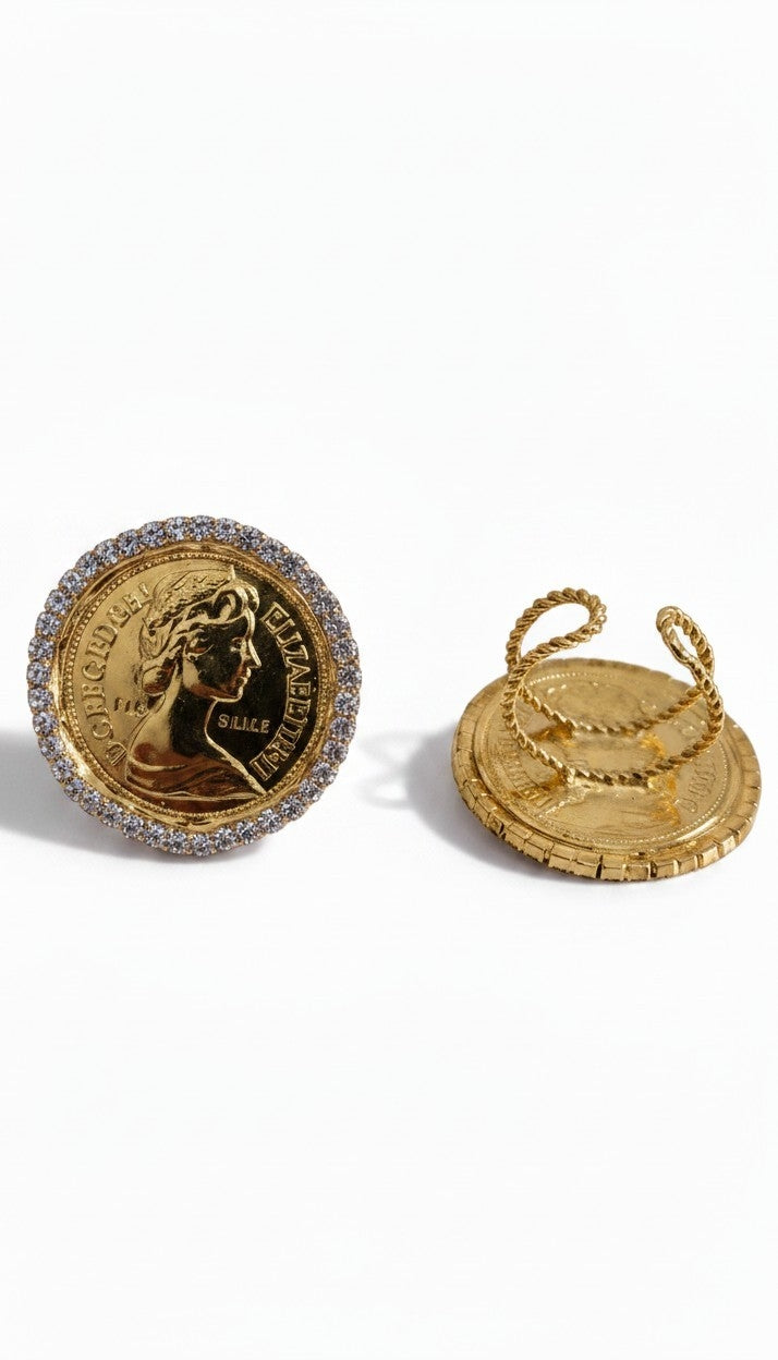 Anelli sterlina oro/ argento