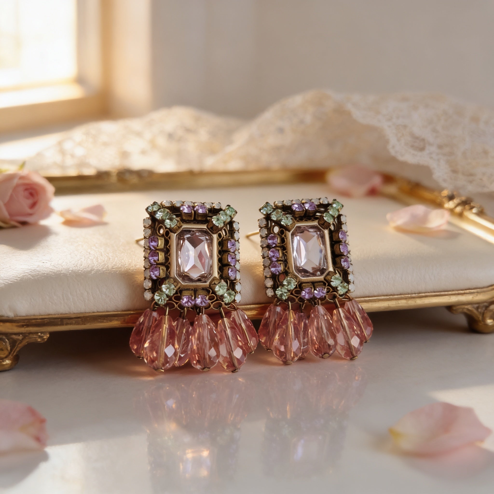 Orecchini linea Bubbles Rosa