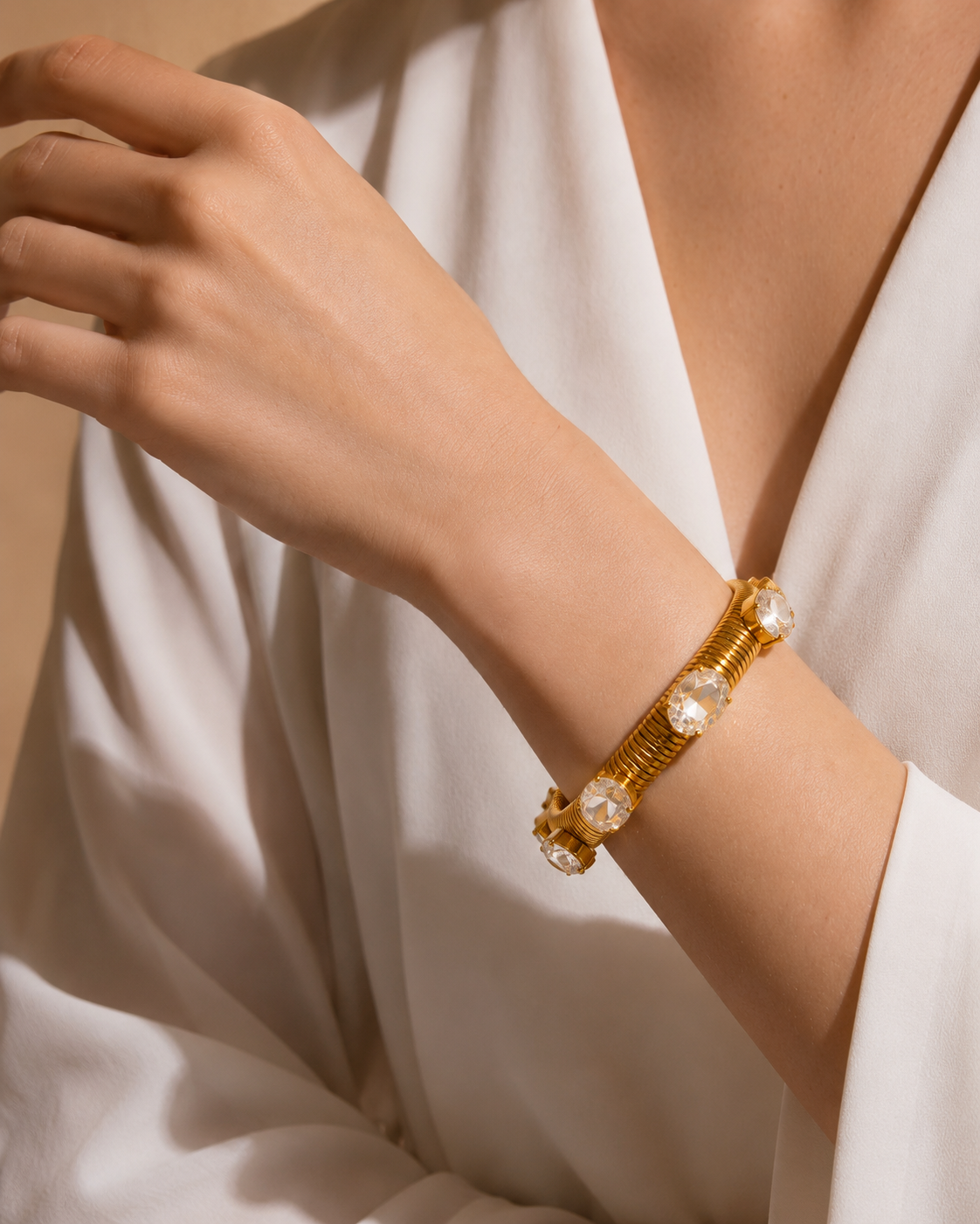 Set choker e bracciale Luce del Mattino