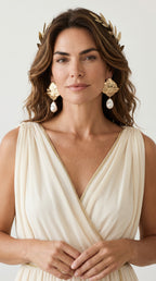 Orecchini linea Gilded Greece modello Cleo