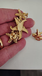 Completo earcuff e orecchino Stelle Marine