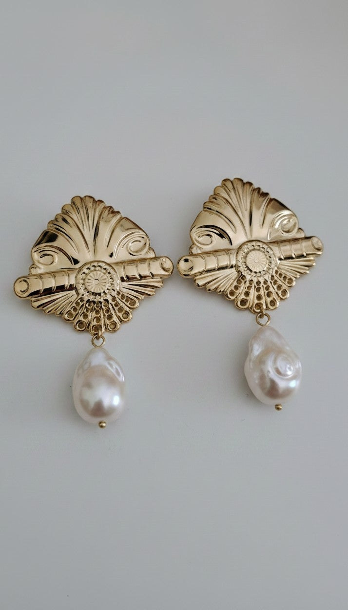 Orecchini linea Gilded Greece modello Cleo
