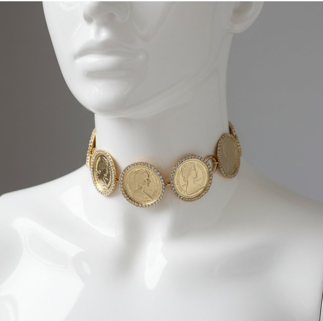 Choker sterline oro Sanremo 2026